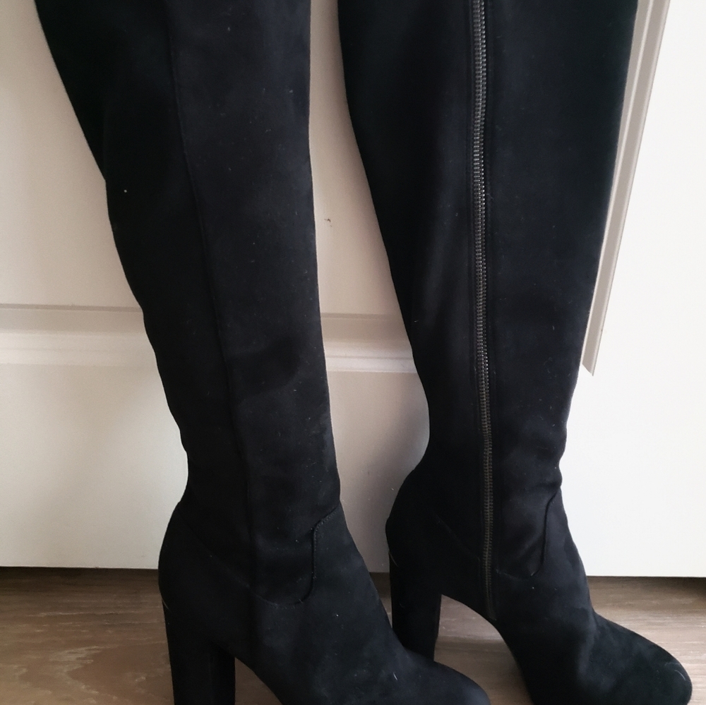 Calvin Klein platform boots